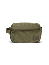 Herschel Chapter Small Travel Kit Ivy Green Diamond - Trousse de Voyage Verte ACCESSOIRES HERSCHEL
