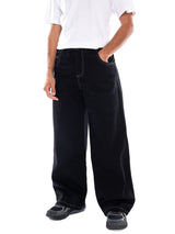 DENIM PANTS BREEZE CLUB BLACK - Pantaloni Uomo Neri  Uomo KAOTIKO