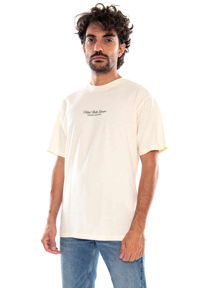 S/S Regular Garland Ivory - Maglietta Girocollo Uomo Avorio AT033 G002 KAOTIKO 