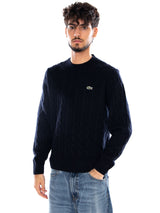 PULLOVER BLUE - Pull Homme Bleu Homme LACOSTE