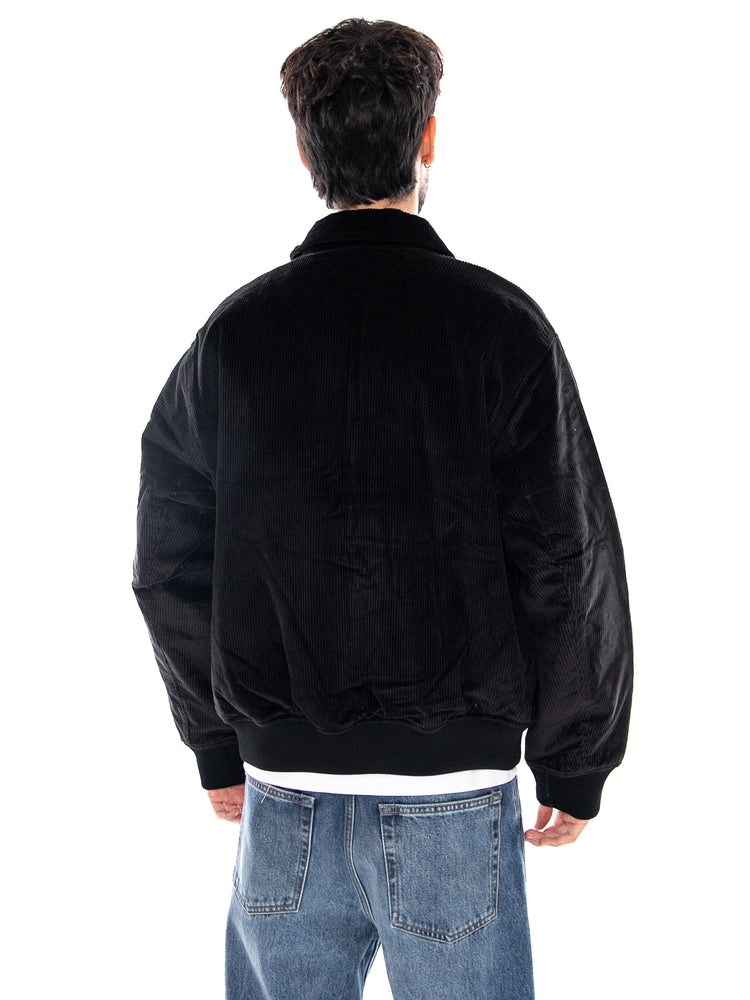 BLUSONE BLACK - Giacca Uomo Nera BH2994 031 LACOSTE 