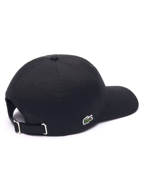 LACOSTE CAPPELLINO BLACK - Cappellino con Visiera Nero RK0342 031 LACOSTE 