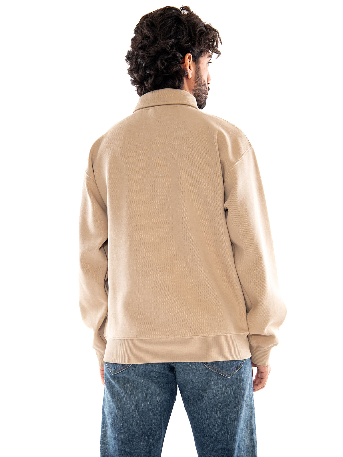 Lacoste Sweatshirt Beige - Felpa Polo Uomo Beige SH9450 02S LACOSTE 