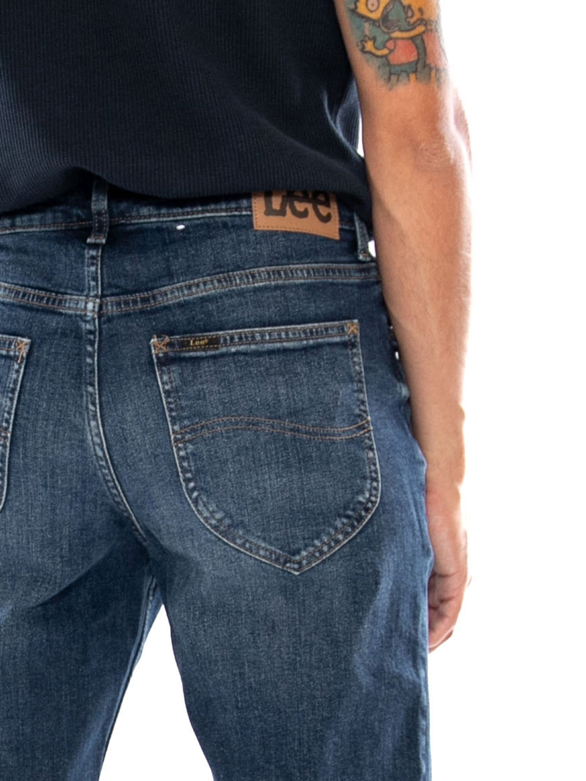 Lee David Rusty Rivet - Jeans Uomo Blu 112380203 BL LEE 
