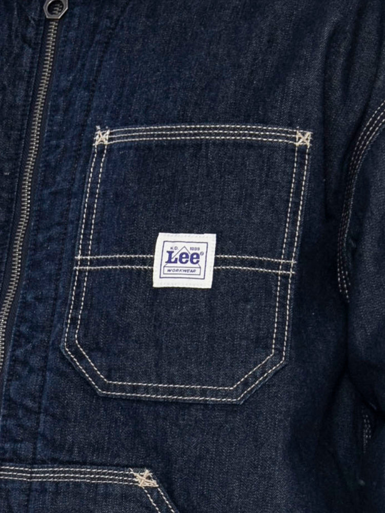 Lee 91W Lined WW Jacket Rinse Blue - Giacca in Denim Uomo Blu 112386308 BL LEE 
