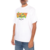 LSE_VINTAGE FIT GR TEE LEVI'S LOGO GRID 3 NEUTRAL - T-Shirt Col Rond Homme Blanc Homme LEVIS