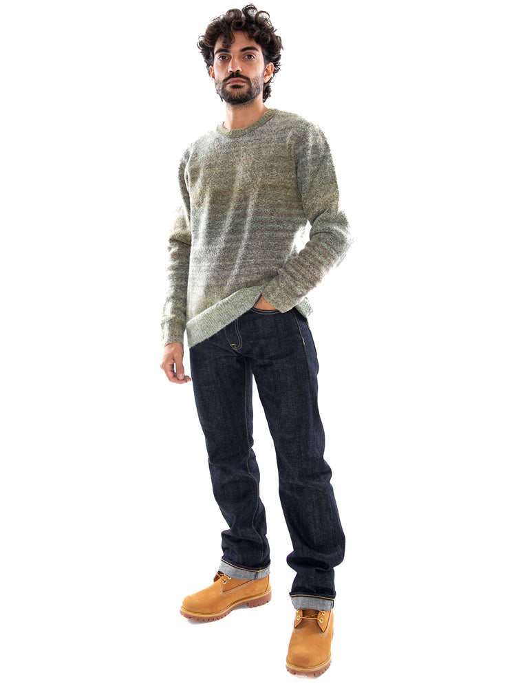 Levi's Presidio Crew Boucle Coffee Sweater Boucle Winter Pear - Maglione Uomo Verde 003B6 0012 LEVIS 
