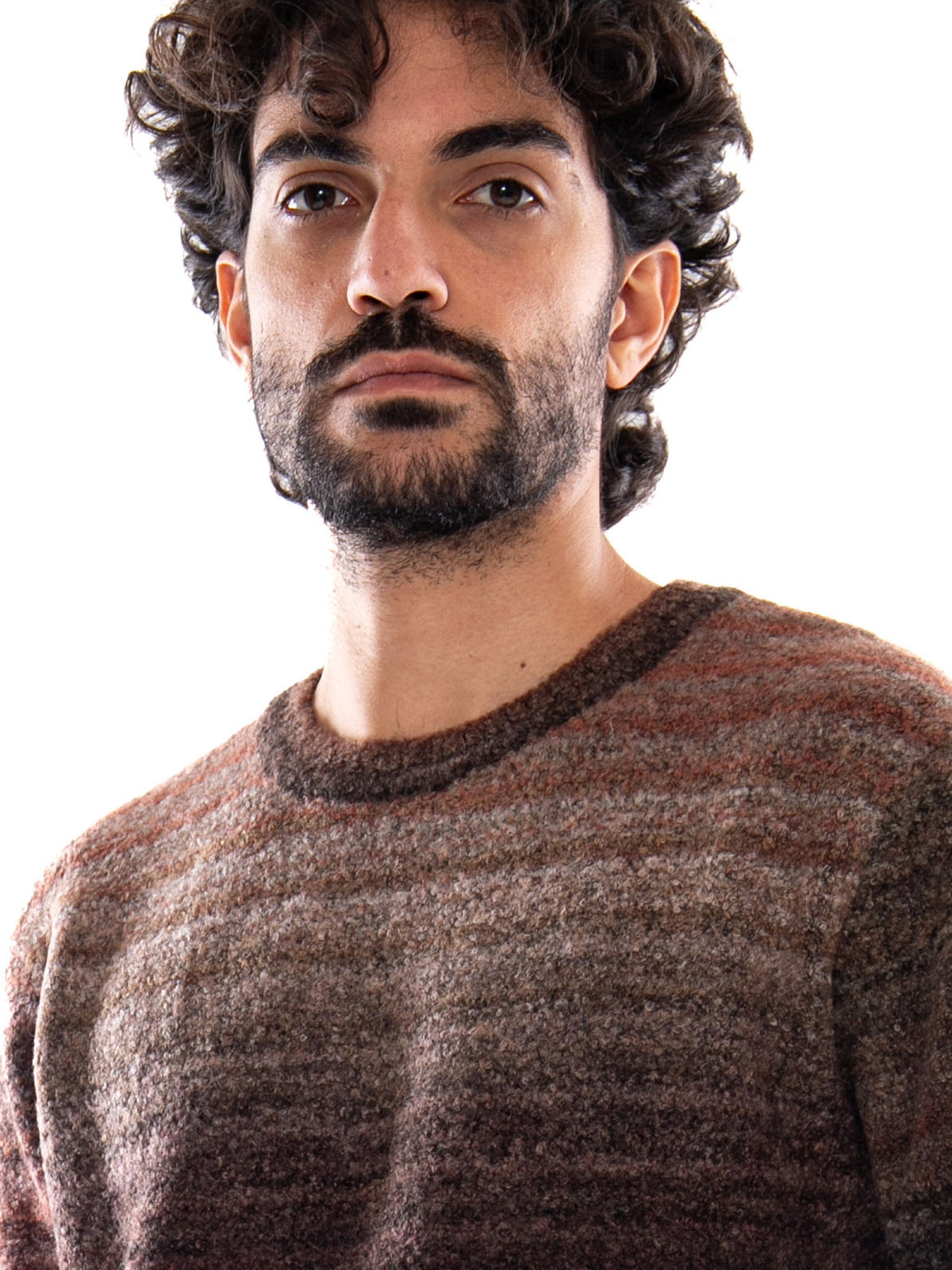 Levi's Presidio Crew Boucle Coffee Sweater - Maglione Uomo Marrone 003B6 0014 LEVIS 