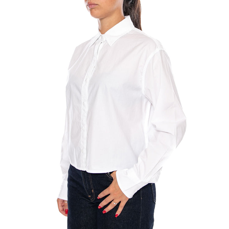 CROPPED HARLIE SHIRT BRIGHT WHITE - Camicia Donna Bianca 003P2 0007 LEVIS 