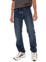 LEVI'S 501® ORIGINAL FOUND IN CAVE SELVEDGE DARK INDIGO - Pantalon Denim Jeans Homme Bleu Homme LEVIS