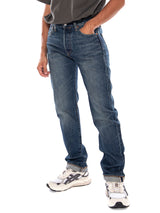 LEVI'S® 501® ORIGINAL FOUND IN CAVE SELV DARK INDIGO - Jean Denim Pantalon Homme Bleu Homme LEVIS