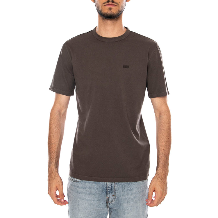 LEVI'S ORIGINAL TEE GARMENT DYE COFFEE G GOOD DAZE - Maglietta Girocollo Uomo Marrone 005GX 0021 LEVIS 