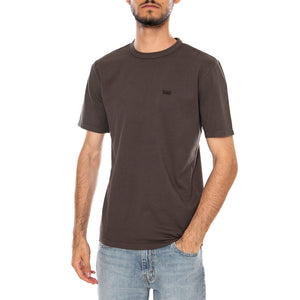 LEVI'S ORIGINAL TEE GARMENT DYE COFFEE G GOOD DAZE - Maglietta Girocollo Uomo Marrone 005GX 0021 LEVIS 