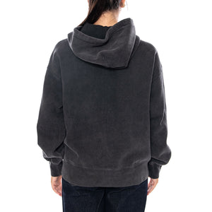 VINTAGE RELAXED FZ HOODIE WOMENS GRUNGE BLACK - Felpa con Cappuccio e Zip Donna Nera 005IH 0005 LEVIS 