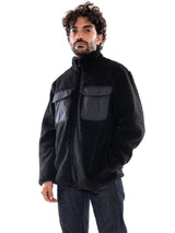 Levi's Campo Sherpa Jacket Oatmeal Black - Veste Homme Noire LEVIS