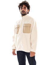 Levi's Campo Sherpa Jacket Oatmeal - Veste Homme Beige Homme LEVIS