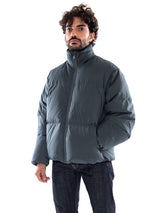 Levi's Aurue Short Puffer Dark Phantom Polyester Dark Slate - Giubbotto Uomo Blu Uomo LEVIS