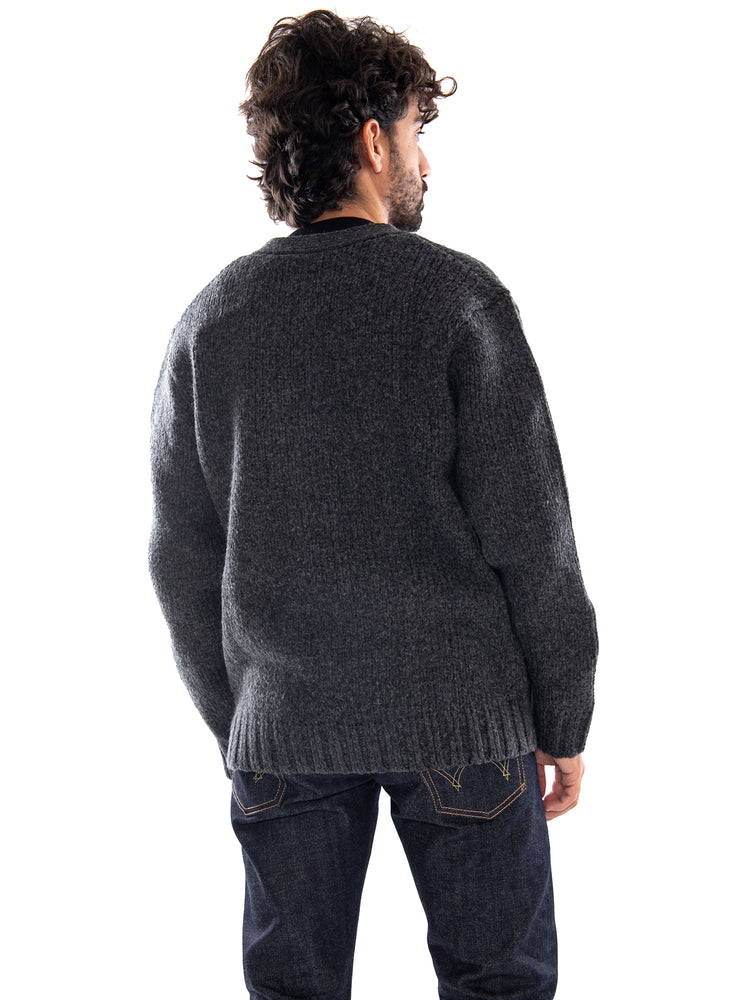 Levi's Mammoth Cardigan Obsidian Heather Cardi Black - Cardigan Uomo Nero 007T5 0006 LEVIS 