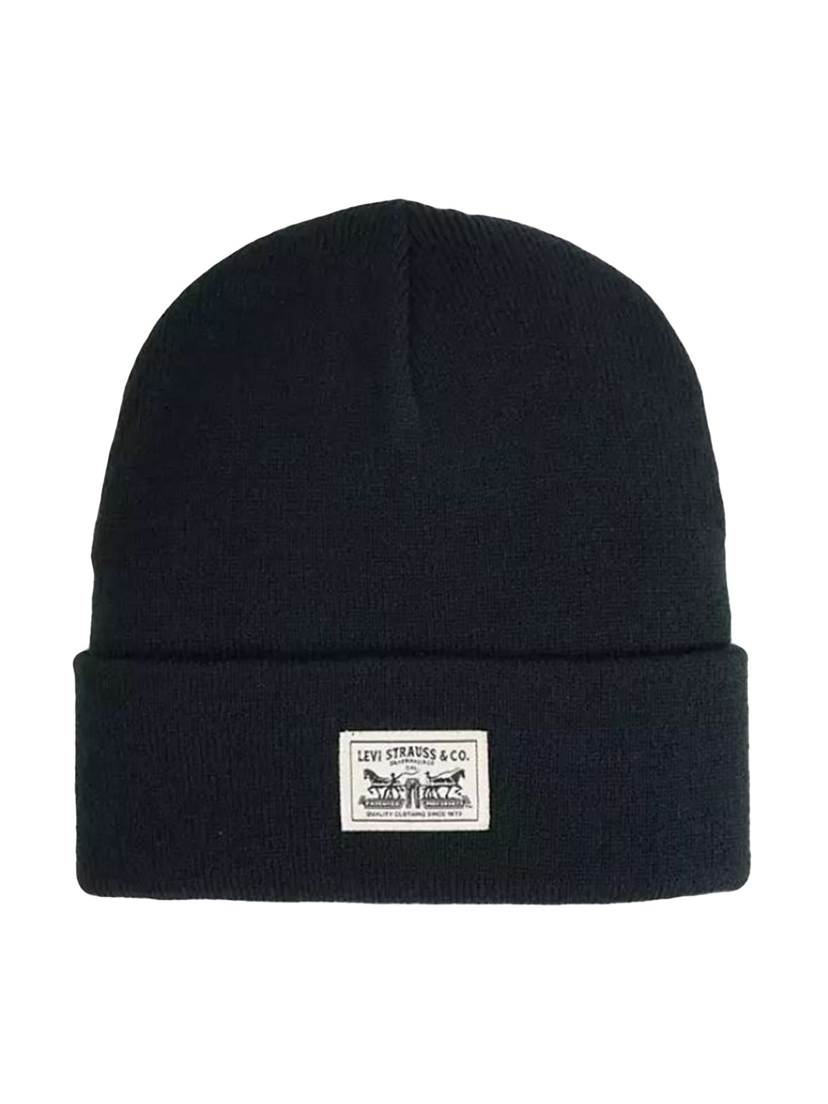 EMBARCADERO BEANIE ANTHRACITE NIGHT Black - Berretto Uomo Antracite / Nero<BR/><BR/> 007Z1-0002 0002 LEVIS 