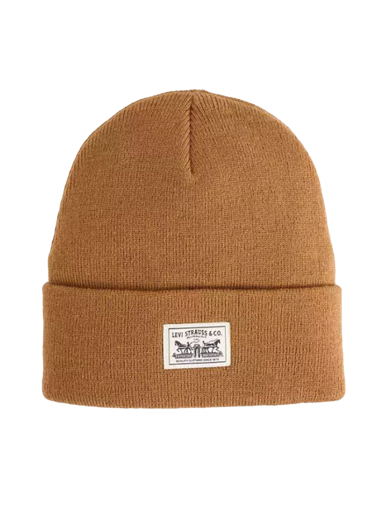 EMBARCADERO BEANIE FOXTROT BROWN - Berretto Uomo Marrone 007Z1-0003 0003 LEVIS 