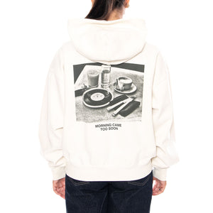 GR VINTAGE BOXY HOODIE FOG CITY S WHITE - Felpa con Cappuccio Donna Bianca 008A3 0001 LEVIS 