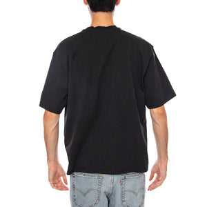 SS WORKWEAR PKT TEE PORTER STRIPE MEDIUM Black - Maglietta Girocollo Uomo Nera 008AB 0009 LEVIS 