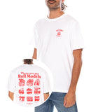 SS RELAXED FIT TEE ROLL MODELS WHITE PLU - T-shirt Col Rond Homme Blanc Homme LEVIS
