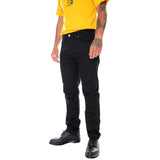 502™ TAPER JUST SAY HI BLACK - Pantalon Denim Jeans Homme Noir Homme LEVIS