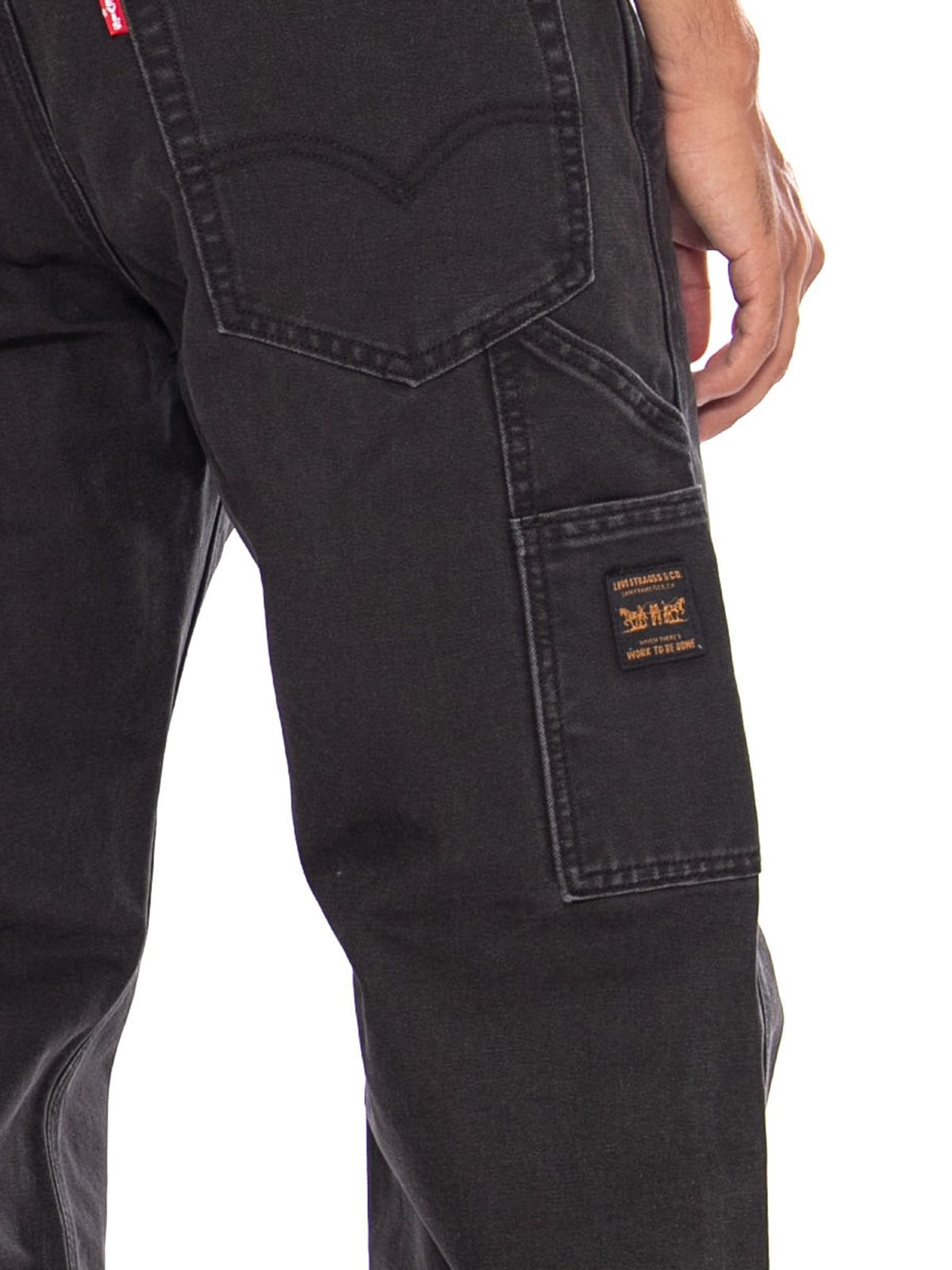 LEVI'S® 568™ LOOSE STRAIGHT CARPENTER CLEAR NIGHT MET BLACK - Pantaloni Carpenter Uomo Neri 55849 0085 LEVIS 