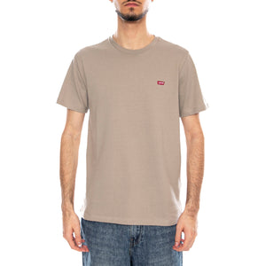 SS Original HM Tee - Vintage Khaki - Maglietta Girocollo Uomo Grigia 56605 0301 LEVIS 