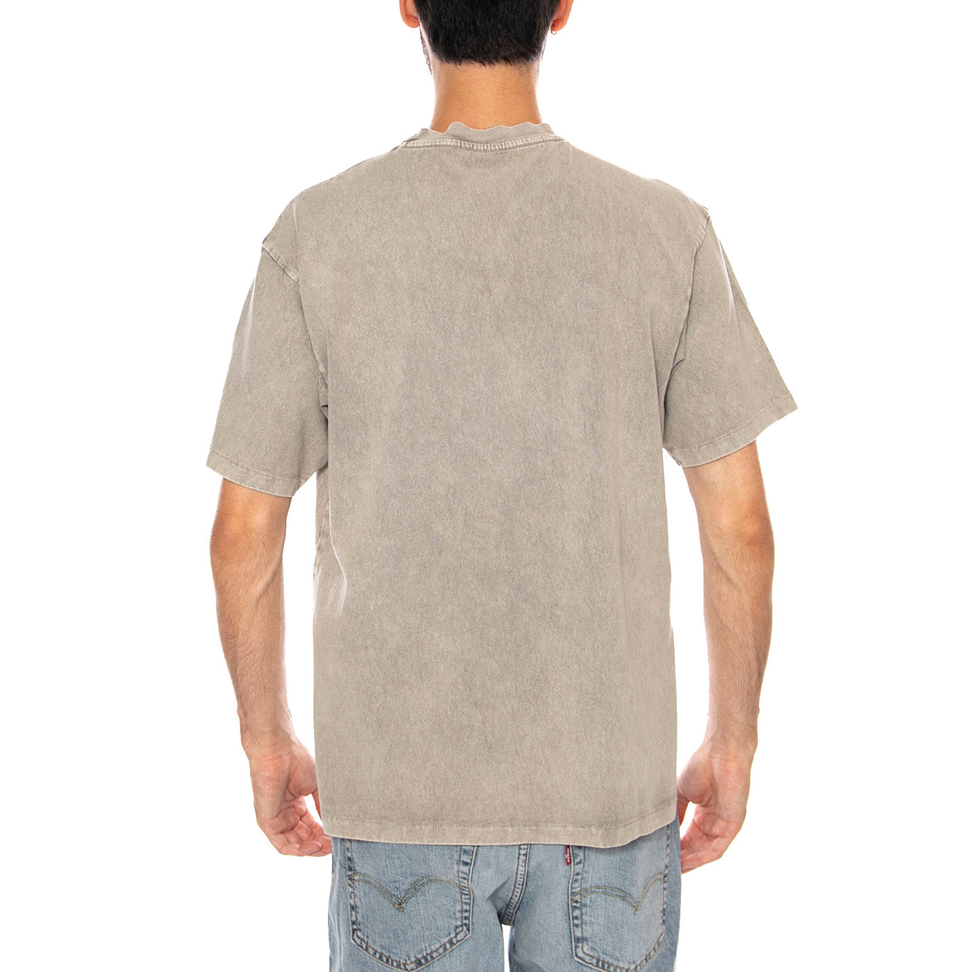 RED TAB VINTAGE TEE MINERAL BLACK GARMENT GREY - Maglietta Girocollo Uomo Grigia A0637 0134 LEVIS 