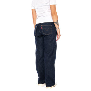LOW LOOSE CANTEEN CORDUROY LIGHT INDIGO - Pantaloni Donna Blu A5566 0002 LEVIS 