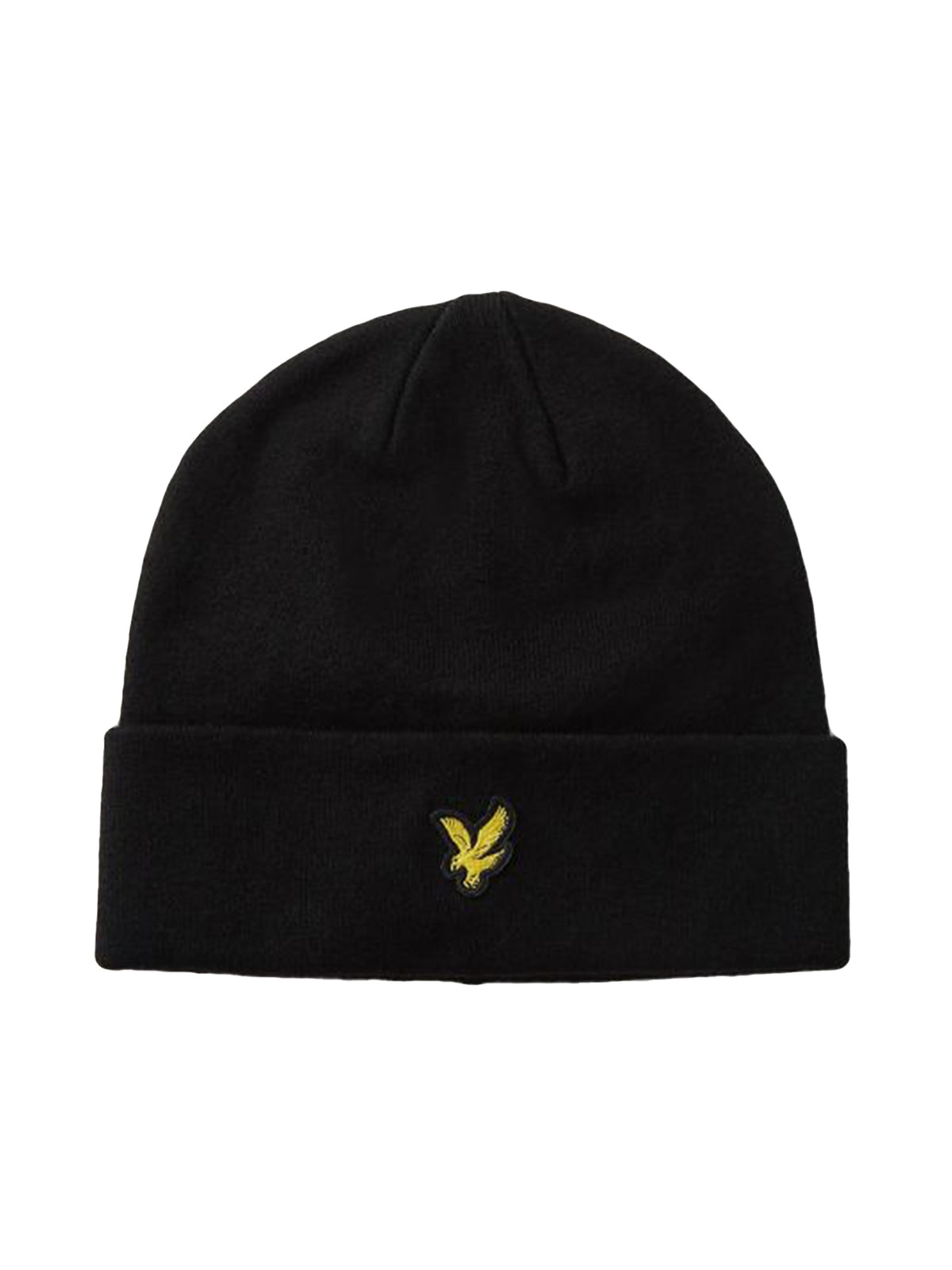 Lyle & Scott Basic Beanie Jet Black - Berretto Basic Nero HE2530A Z865 LYLE & SCOTT 
