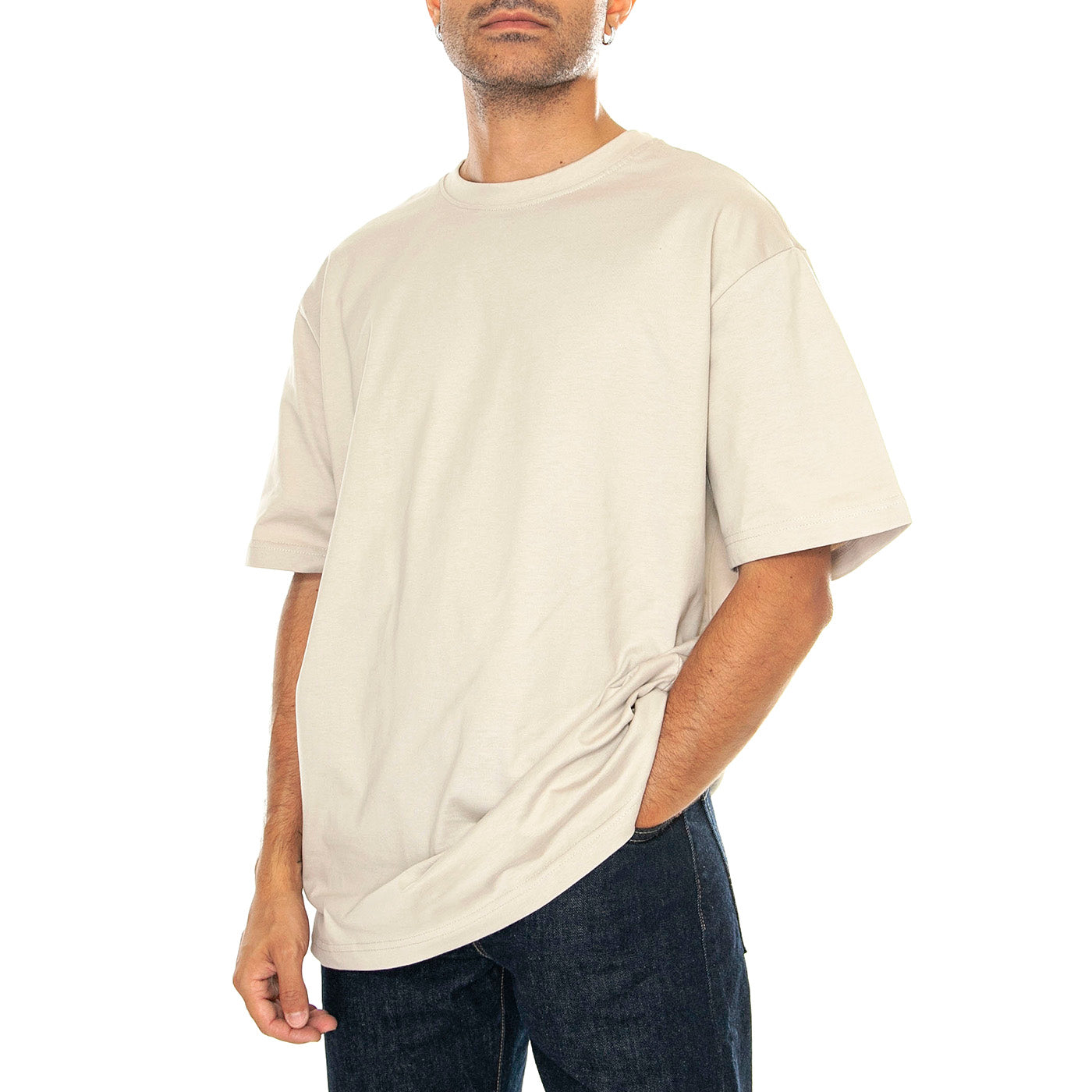 ONSFRED LIFE RLX SS TEE NOOS SILVER LINING - Maglietta Girocollo Uomo Beige 22022532 4248329 ONLY & SONS 