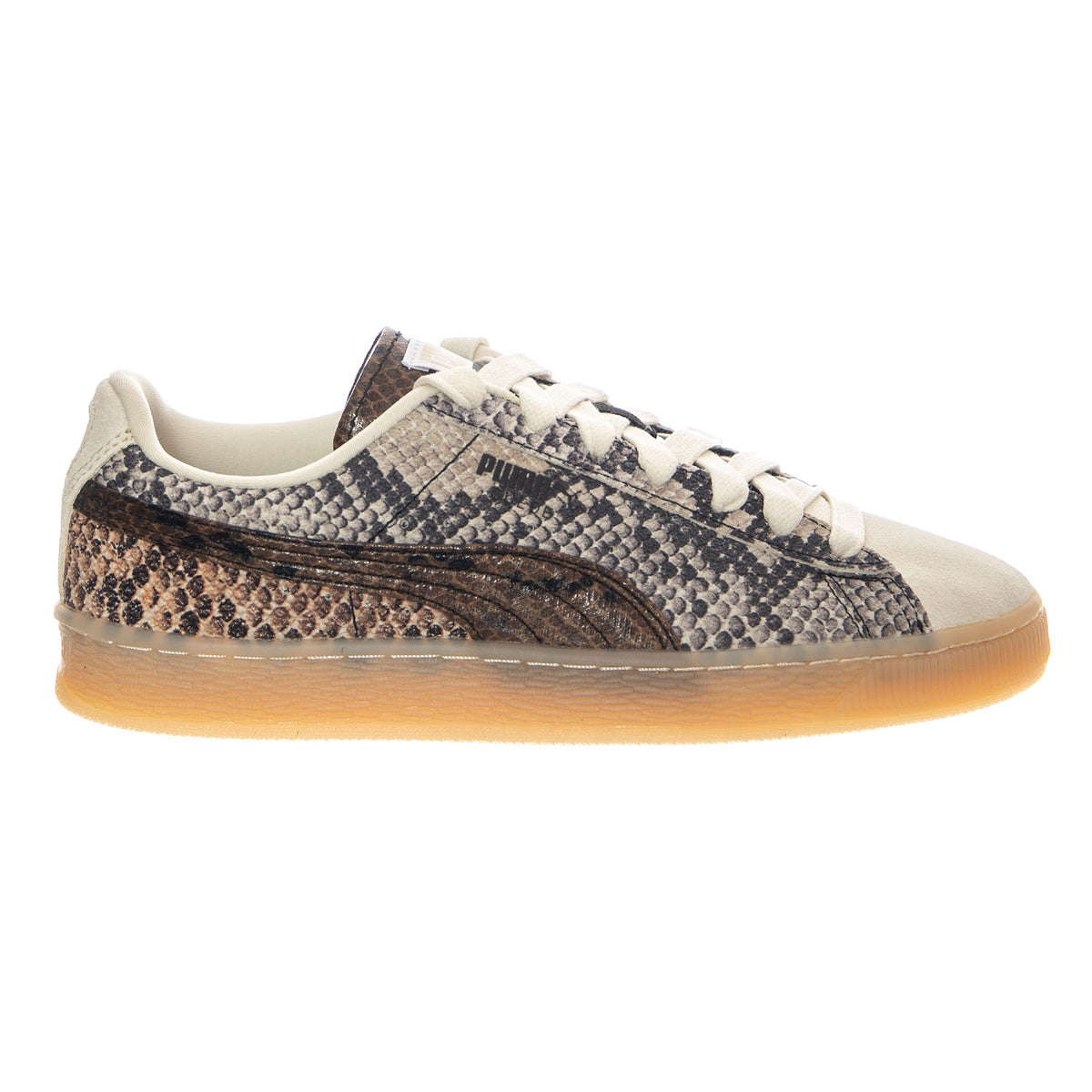 PUMA Suede Snake White - Sneakers Donna Bianche 408329 01 PUMA 