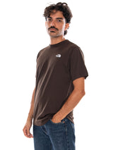 THE NORTH FACE M EVO SD REG SS TEE DARK CHESTNUT - T-shirt Col Rond Homme Marron  Homme THE NORTH FACE