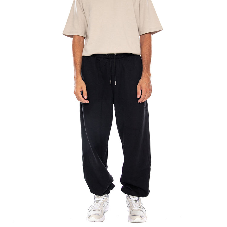 M ESS TERRY SD RLX PANT TNF BLACK - Pantaloni Felpa Uomo Neri NF0A8FDF JK31 THE NORTH FACE 
