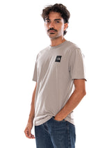 THE NORTH FACE M EVO BOX HD RG SS T PACIFIC TEAL / SMALL STONE SLAB - T-shirt Homme Col Rond Gris The North Face
