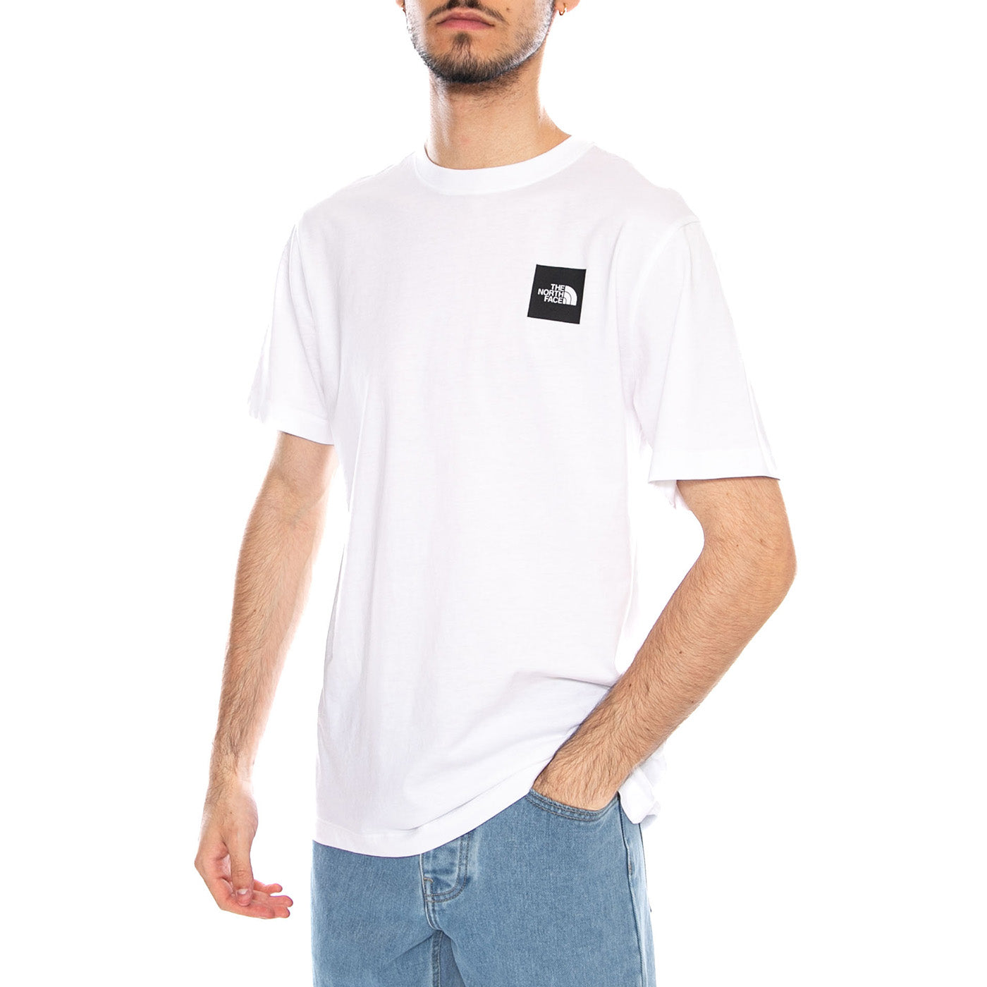 M Evo Box HD RG SS TNF White - Maglietta Girocollo Uomo Bianca NF0A8G9C FN41 THE NORTH FACE 