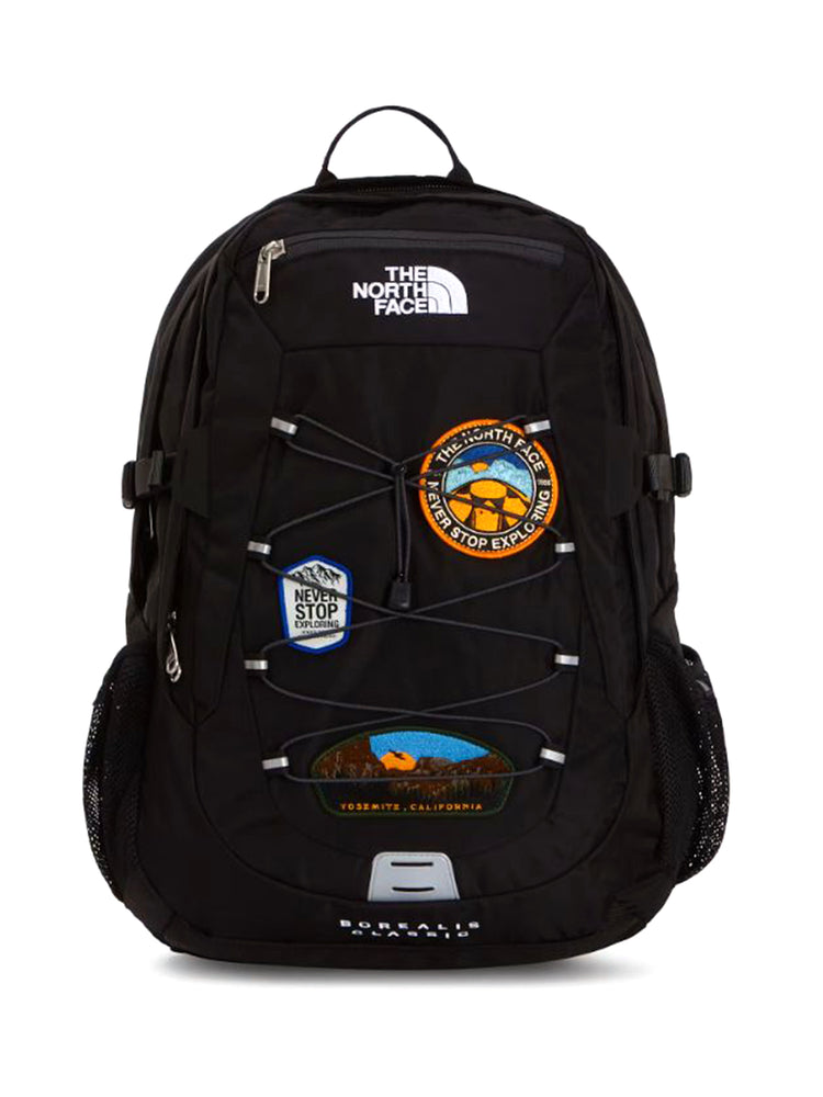 THE NORTH FACE BOREALIS CLASSIC PATCH TNF BLACK / ASPHALT GREY / PATCH - Zaino Nero NF0A8KE8 0E61 THE NORTH FACE 