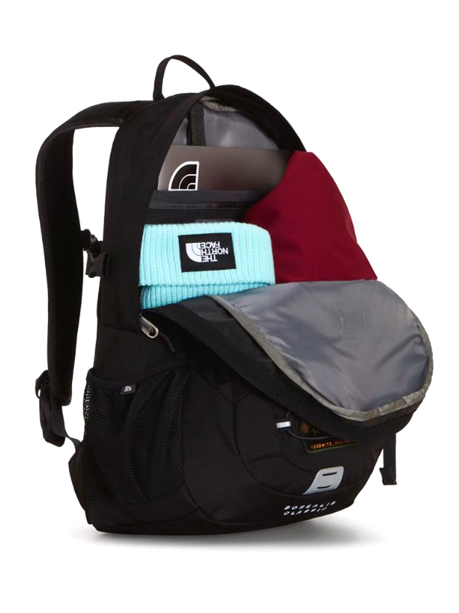 THE NORTH FACE BOREALIS CLASSIC PATCH TNF BLACK / ASPHALT GREY / PATCH - Zaino Nero NF0A8KE8 0E61 THE NORTH FACE 