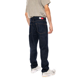 RYAN SLIM STR DI4156 CO DENIM DARK - Pantaloni Denim Jeans Uomo Blu Scuro DM0DM22187 1BK TOMMY HILFIGER 