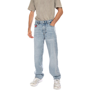 OTIS REGULAR STR CBF RWB CJ6013 DENIM LIGHT - Pantaloni Denim Jeans Uomo Blu DM0DM23654 1AB TOMMY HILFIGER 