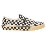 CLASSIC SLIP-ON CHBD BLACK / MARSHMALLOW - Chaussures Slip-On Homme Noires Homme VANS