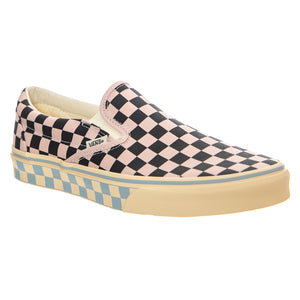 CLASSIC SLIP-ON CHB D PALE PETAL PINK - Scarpe Slip-On Uomo Multicolore VN000DAH H881 VANS 