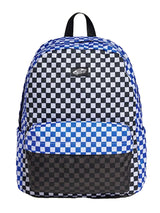 OLD SKOOL BACKPACK CLASSIC BLUE / BLACK - Zaino Checkerboard Multicolore ACCESSORI VANS