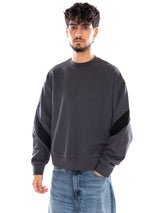RETRO SPORT CREW CHARCOAL GREY - Crewneck Gris Homme Vans