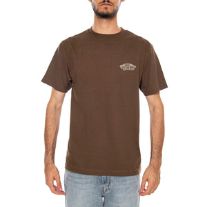 DOUBLE STANDARD FILL SS VINTAGE COCOA - Maglietta Girocollo Uomo Marrone VN000WYB FST1 VANS 