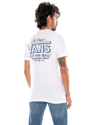 Since 66 SS Tee White - Maglietta Girocollo Uomo Bianca VN000XSZ WHT1 VANS 