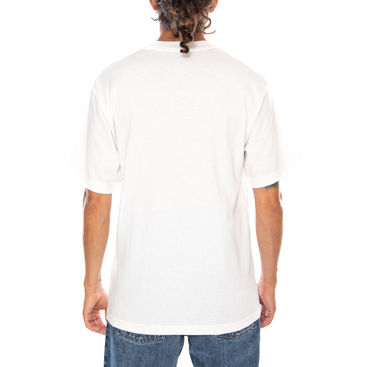 BOONDABURA SS TEE WHITE - Maglietta Girocollo Uomo Bianca VN0010FR WHT1 VANS 